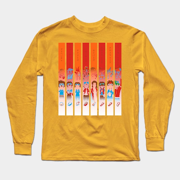 Digidestined protagonists Long Sleeve T-Shirt by ManuLuce